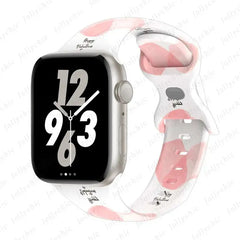 Fusion Blend Silicone Strap for Apple Watch Band 38mm to 49mm - 20 Colors -