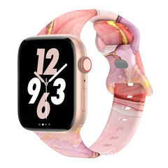 Fusion Blend Silicone Strap for Apple Watch Band 38mm to 49mm - 20 Colors -