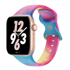 Fusion Blend Silicone Strap for Apple Watch Band 38mm to 49mm - 20 Colors -