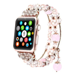 Glitter Zinc Alloy Apple Watch Band - 5 Color Options 38mm - 49mm -