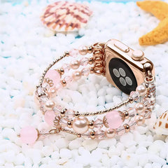 Glitter Zinc Alloy Apple Watch Band - 5 Color Options 38mm - 49mm -