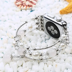 Glitter Zinc Alloy Apple Watch Band - 5 Color Options 38mm - 49mm -
