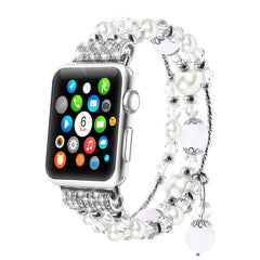 Glitter Zinc Alloy Apple Watch Band - 5 Color Options 38mm - 49mm -