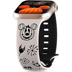 Halloween Two Tone Apple Watch Bands - 7 Color Options 38 - 49mm -
