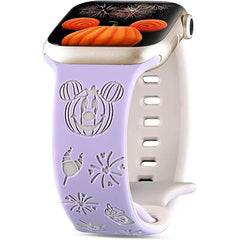 Halloween Two Tone Apple Watch Bands - 7 Color Options 38 - 49mm -