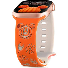 Halloween Two Tone Apple Watch Bands - 7 Color Options 38 - 49mm -