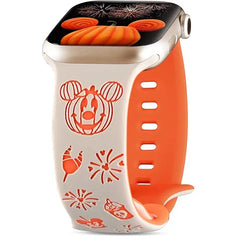 Halloween Two Tone Apple Watch Bands - 7 Color Options 38 - 49mm -