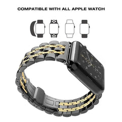 Immaculate Stainless Steel Strap for Apple Watch Band 38mm to 49mm - 18 Colors -