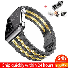 Immaculate Stainless Steel Strap for Apple Watch Band 38mm to 49mm - 18 Colors -