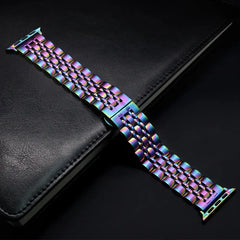 Immaculate Stainless Steel Strap for Apple Watch Band 38mm to 49mm - 18 Colors -