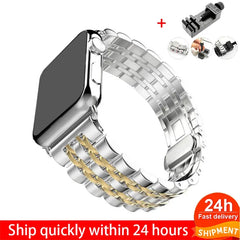 Immaculate Stainless Steel Strap for Apple Watch Band 38mm to 49mm - 18 Colors -