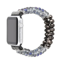 Load image into Gallery viewer, Ivory Pearl & Rhinestone Crystal Bracelet Strap for Apple Watch Band - 7 Colors Axios Bands