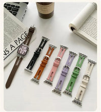 Load image into Gallery viewer, Leather Apple Watch Bands - 8 color options 38mm - 49mm Axios Bands