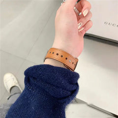 Leather Apple Watch Bands - 49 Color Options 38mm - 49mm -