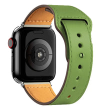 Load image into Gallery viewer, Leather Apple Watch Bands - 49 Color Options 38mm - 49mm Axios Bands