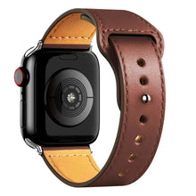 Load image into Gallery viewer, Leather Apple Watch Bands - 49 Color Options 38mm - 49mm Axios Bands