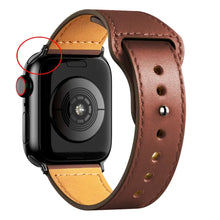 Load image into Gallery viewer, Leather Apple Watch Bands - 49 Color Options 38mm - 49mm Axios Bands