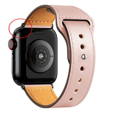 Load image into Gallery viewer, Leather Apple Watch Bands - 49 Color Options 38mm - 49mm Axios Bands