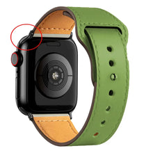 Load image into Gallery viewer, Leather Apple Watch Bands - 49 Color Options 38mm - 49mm Axios Bands
