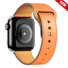 Load image into Gallery viewer, Leather Apple Watch Bands - 49 Color Options 38mm - 49mm Axios Bands