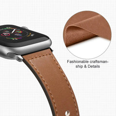 Leather Apple Watch Bands - 49 Color Options 38mm - 49mm -