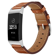 Load image into Gallery viewer, Leather Fitbit Band For Charge 3 &amp; 4 - 4 color options Axios Bands
