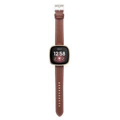 Leather Fitbit Band For Versa, Versa 2, Versa Lite - 10 color options -
