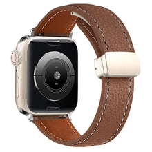 Load image into Gallery viewer, Leather Magnetic Buckle Strap for Apple Watch - 8 color options 38mm - 49mm Axios Bands