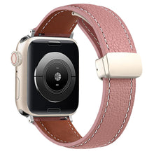 Load image into Gallery viewer, Leather Magnetic Buckle Strap for Apple Watch - 8 color options 38mm - 49mm Axios Bands