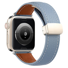 Load image into Gallery viewer, Leather Magnetic Buckle Strap for Apple Watch - 8 color options 38mm - 49mm Axios Bands