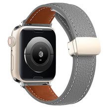 Load image into Gallery viewer, Leather Magnetic Buckle Strap for Apple Watch - 8 color options 38mm - 49mm Axios Bands