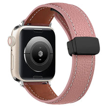Load image into Gallery viewer, Leather Magnetic Buckle Strap for Apple Watch - 8 color options 38mm - 49mm Axios Bands