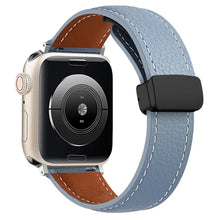 Load image into Gallery viewer, Leather Magnetic Buckle Strap for Apple Watch - 8 color options 38mm - 49mm Axios Bands