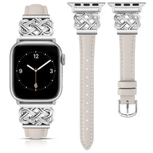 Load image into Gallery viewer, Leather & Metal Apple Watch Bands - 38 - 45mm Axios Bands