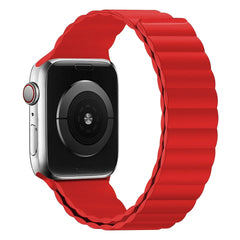 Magnetic Silicone Apple Watch Bands - 19 color options 38mm - 49mm -
