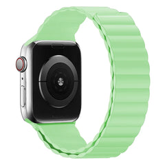 Magnetic Silicone Apple Watch Bands - 19 color options 38mm - 49mm -