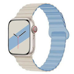 Magnetic Silicone Apple Watch Bands - 19 color options 38mm - 49mm -