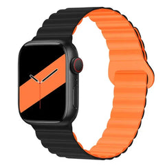 Magnetic Silicone Apple Watch Bands - 19 color options 38mm - 49mm -