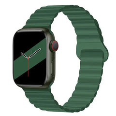 Magnetic Silicone Apple Watch Bands - 19 color options 38mm - 49mm -