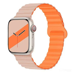 Magnetic Silicone Apple Watch Bands - 19 color options 38mm - 49mm -