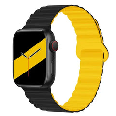 Magnetic Silicone Apple Watch Bands - 19 color options 38mm - 49mm -