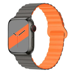 Magnetic Silicone Apple Watch Bands - 19 color options 38mm - 49mm -