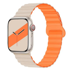 Magnetic Silicone Apple Watch Bands - 19 color options 38mm - 49mm -