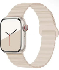Magnetic Silicone Apple Watch Bands - 19 color options 38mm - 49mm -
