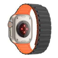 Magnetic Silicone Apple Watch Bands - 5 color options 38mm - 49mm -