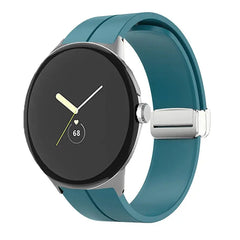 Magnetic Silicone Band for Google Pixel Watch 2 - 25 colors -