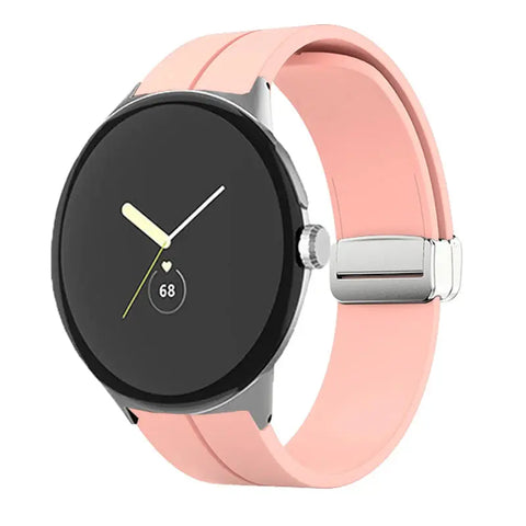 Magnetic Silicone Band for Google Pixel Watch 2 - 25 colors -