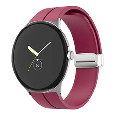 Magnetic Silicone Band for Google Pixel Watch 2 - 25 colors -