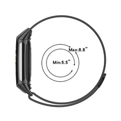 Magnetic Stainless Steel Bands For Fitbit Charge 5 & 6 - 9 Color Options -