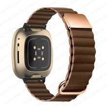 Load image into Gallery viewer, Magnetic Strap Silicone Fitbit Band For Versa 3 / 4 - Sense 1 / 2 (12 color options) Axios Bands
